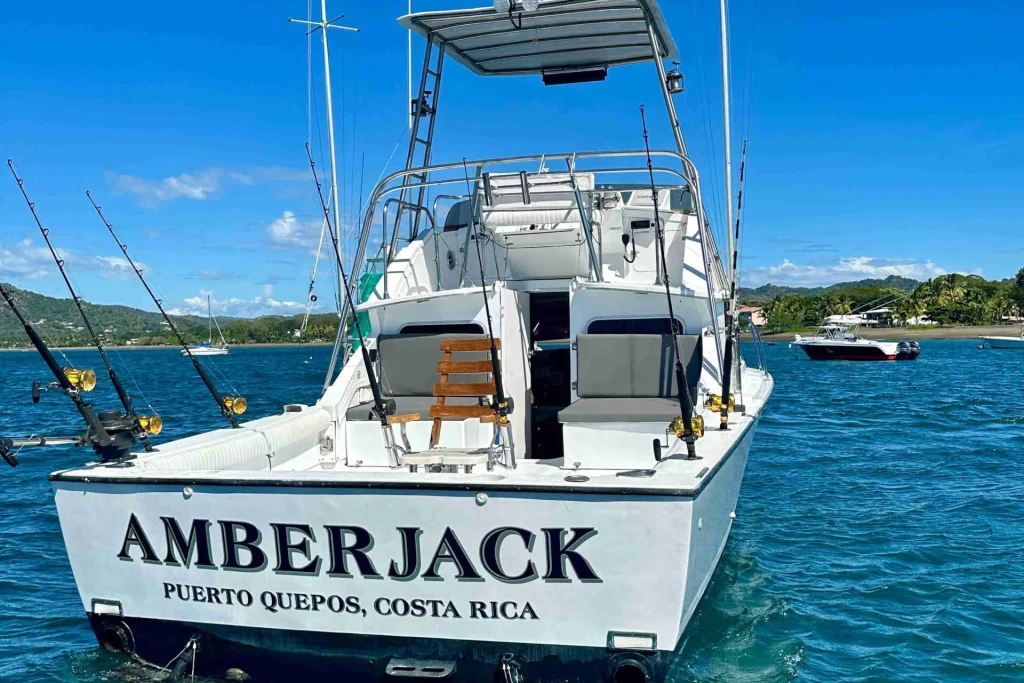 Amberjack Bertram 28 sportfishing charter, Playa Flamingo, Costa Rica