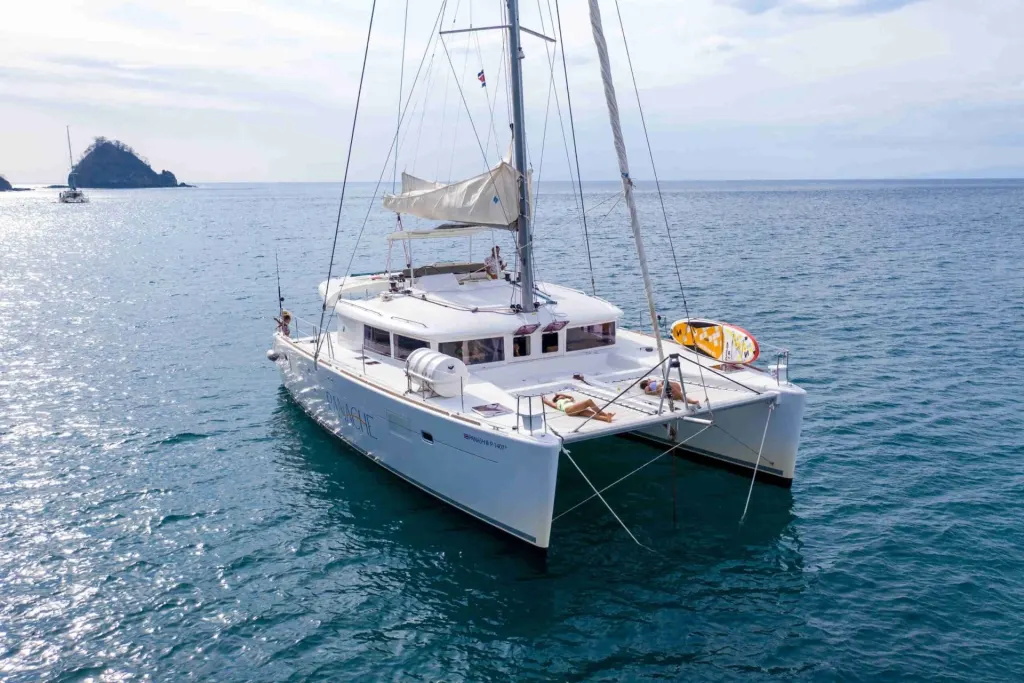 Catamaran cruise aboard the Panache near the Catalinas Islands, Costa Rica