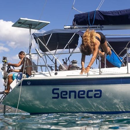 Diving-off-the-boat Private Sailing Charter